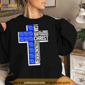 Kentucky Wildcats I Can Do All Things Through Christ Shirt 2