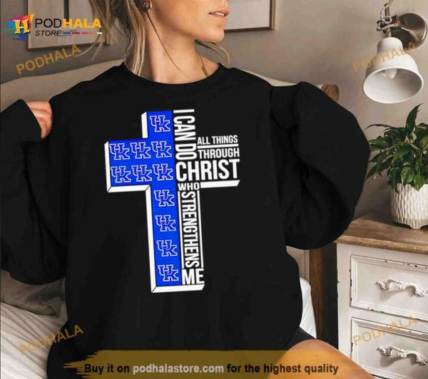 kentucky Wildcats I can do all things through Christ Shirt