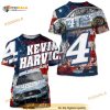 Kevin Harvick Busch Light Beer Car #4 3D T Shirt For Women Men