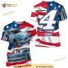 Kevin Harvick Light Beer Car #4 3D T Shirt