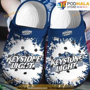 Keystone Light Beer 3D Funny Crocs