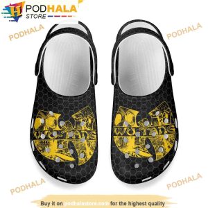 Killa Bees Wu Tang 3D Funny Crocs With Gold Logo