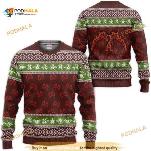 Kimetsu Gyutaro Ugly Anime Christmas Sweater