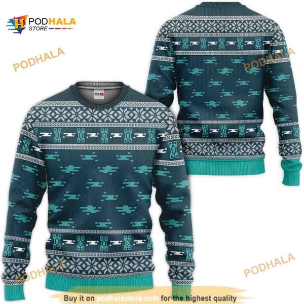 Kimetsu Muichiro Tokito Ugly Anime Christmas Sweater