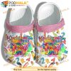 Kinder Garten Happy First Day Back To School 3D Funny Crocs Clog Shoes