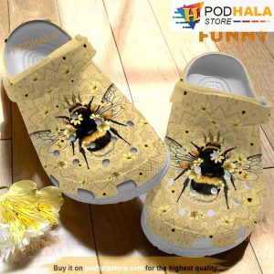 King Bee 3D Funny Crocs