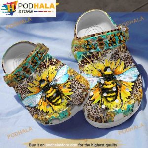 King Bee Garden 3D Funny Crocs