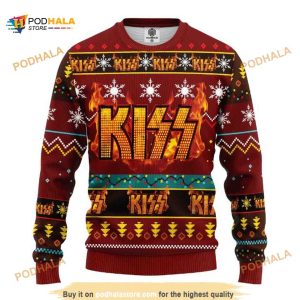 Kiss Band Ugly Xmas Sweater, Xmas Gifts