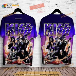 Kizz 3D Shirt, Rock Band 3D Shirt