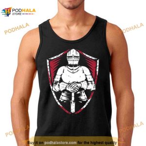 Knight Warrior Red Shield Mordhau Shirt