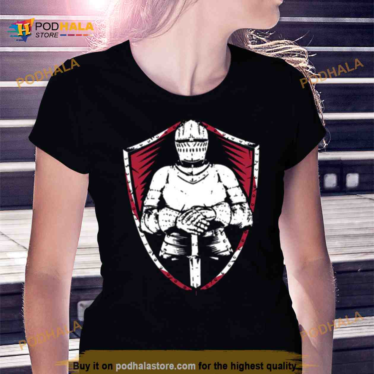Knight Warrior Red Shield Mordhau Shirt Knight Warrior Red Shield Mordhau Shirt