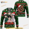 Konoha Team Guy Nrt Xmas Ugly Anime Christmas Sweater