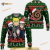 Konoha Team Minato Nrt Xmas Ugly Anime Christmas Sweater