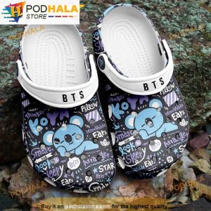 Koya Pattern Bts 3D Funny Crocs
