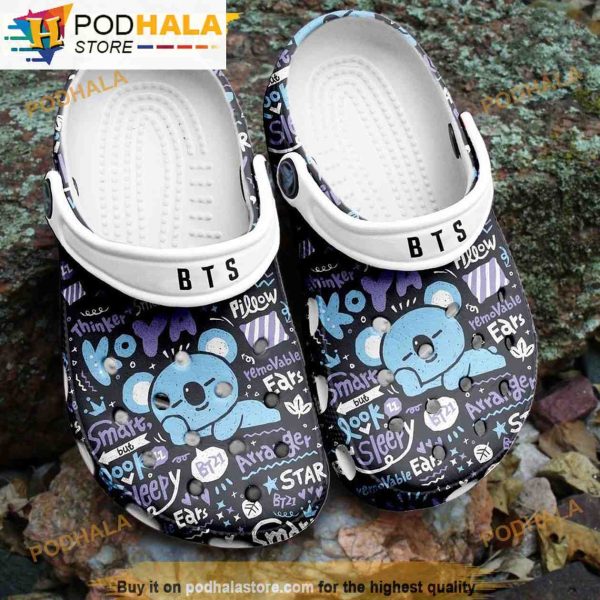 Koya Pattern Bts 3D Funny Crocs