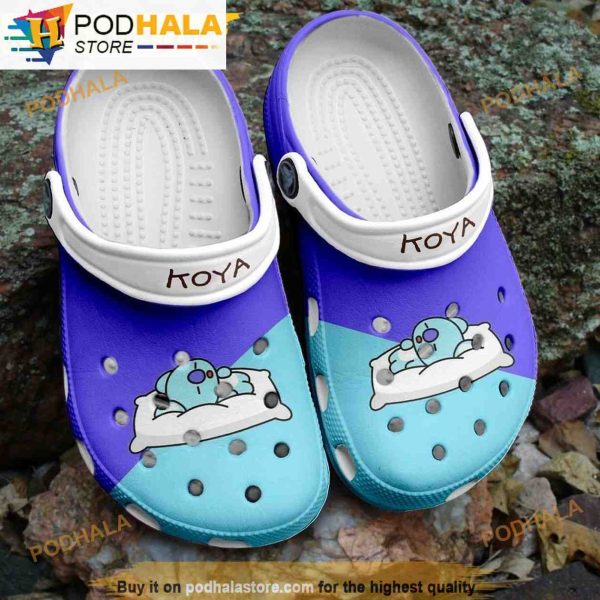 Koya Sleeping Bts 3D Funny Crocs