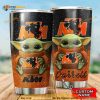 KTM Baby Yoda Custom Name Gift Travel Coffee Tumbler