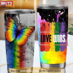 LGBT Love Is Love, Love Wins Coffee Tumbler