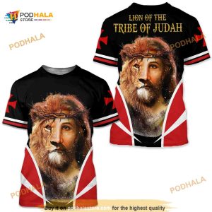 LION OF THE TRIBE OF JUDAH 3D Shirt