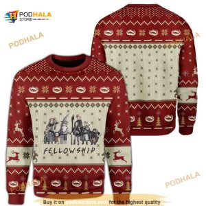 LORD Fellowship Of The Ring Christmas Gift Ugly Sweater