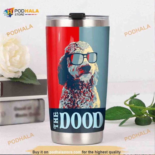 Labradoodle Dog Stainless Steel Cup Coffee Tumbler