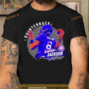 Lamar Jackson Baltimore Dots signature Shirt 2