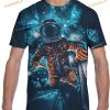 Land Tree Cool 3D Astronaut Graphic Print Shirt