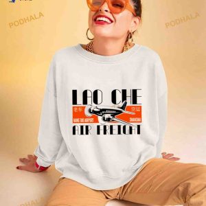 Lao Che Air Freight New Logo Indiana Jones Shirt