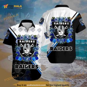 Las Vegas Raiders NFL Hawaiian Shirt, Beach Vacation Gift
