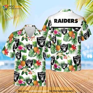Las Vegas Raiders NFL Hawaiian Shirt, Football Gift For Boyfriend