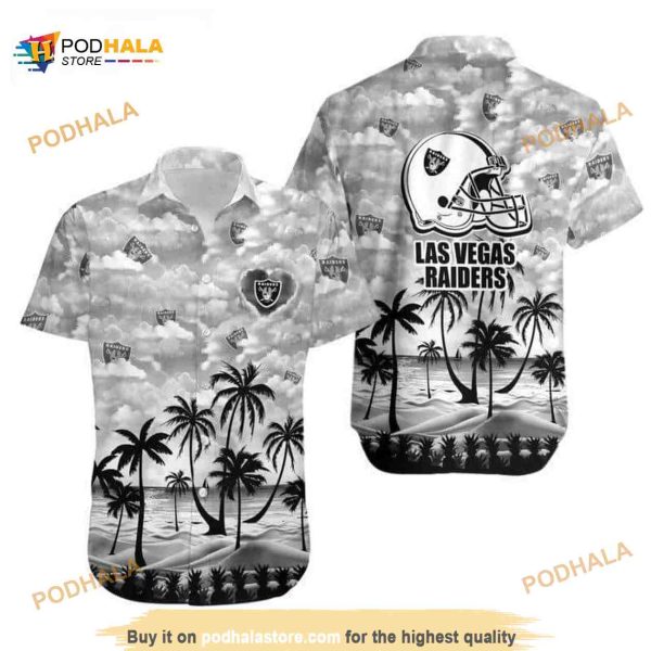 Las Vegas Raiders NFL Hawaiian Shirt, For Summer Lovers