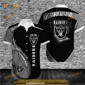 Las Vegas Raiders NFL Hawaiian Shirt, Gift For Beach Trip