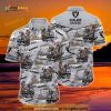Las Vegas Raiders NFL Hawaiian Shirt, Halloween Characters Beach Lovers Gift
