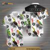 Las Vegas Raiders NFL Hawaiian Shirt, Parrot Pattern All Over Print Aloha Shirt