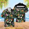Las Vegas Raiders NFL Hawaiian Shirt, Pineapple Pattern Beach Gift For Him