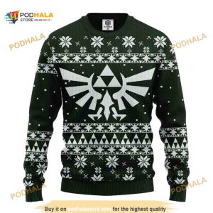 Legend Of Zelda Symbol Christmas Ugly Sweater, Xmas Gifts