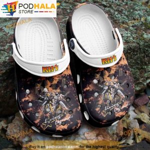 Legends Kiss Band 3D Funny Crocs Clog Shoes