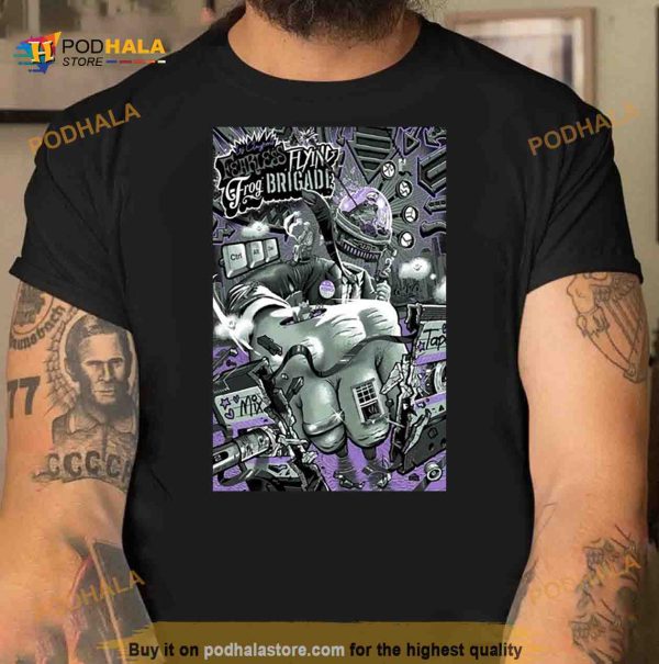 Les Claypool’s Fearless Flying Frog Brigade Chicago IL The Salt Shed July 2 2023 Shirt