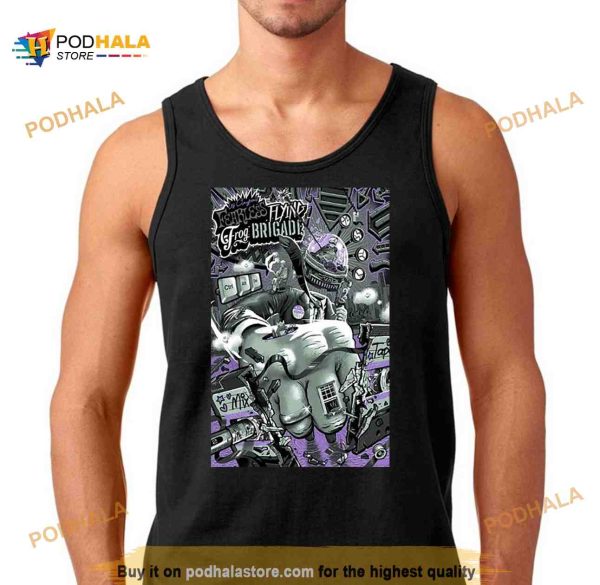 Les Claypool’s Fearless Flying Frog Brigade Chicago IL The Salt Shed July 2 2023 Shirt