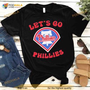Let's Go Phillies Baseball Logo Shirt 2