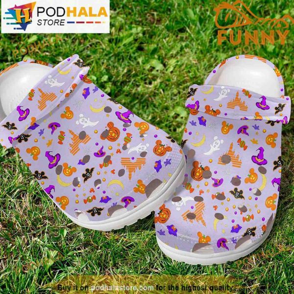 Light Purple Disney 3D Halloween Crocs