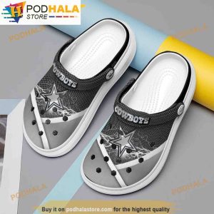 Lightning Dallas Cowboys 3D Funny Crocs Clogs