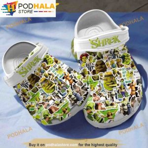 Limited Edition Shrek 3D Funny Crocs