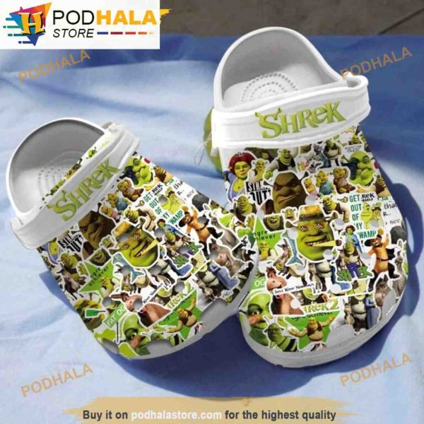 Limited Edition Shrek 3D Funny Crocs