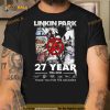 Linkin Park 27 Years 1966 – 2023 Thank You For The Memories Signatures Shirt