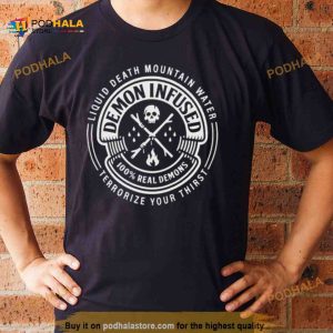 Liquid Death Demon Infused 2023 Shirt