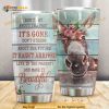 Live In The Present And Make It Beautiful Donkey Coffee Tumbler