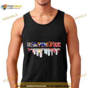 Logo Maryland sport teams skyline city Shirt