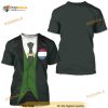 Loki TV Series Costume, Loki Green Sui 3D Shirt