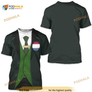 Loki TV Series Costume, Loki Green Sui 3D Shirt
